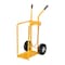 Vestil Yellow Welding Cylinder Hand Truck Molded Rubber Wheel 150 lb Capacity CYHT-1 - alternate 4
